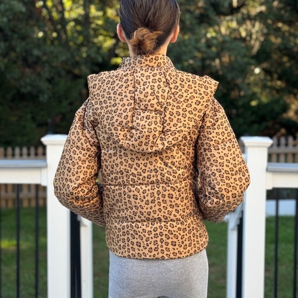 J.Crew Crewcuts Girls' metallic cropped puffer jacket with PrimaLoft - Picture 12 of 12